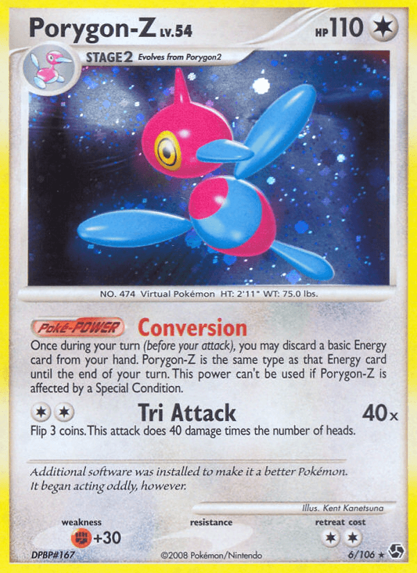 Porygon-Z Great Encounters card