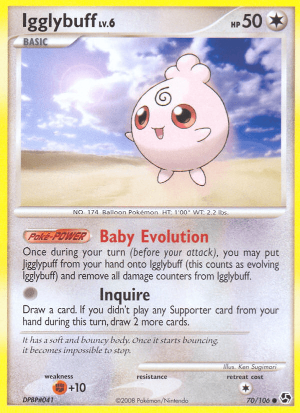 Igglybuff Great Encounters card