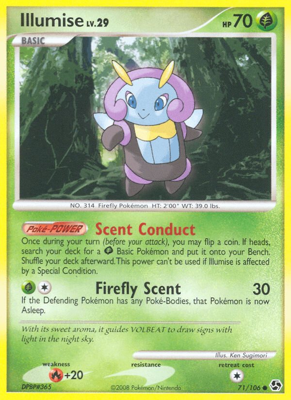 Illumise Great Encounters card
