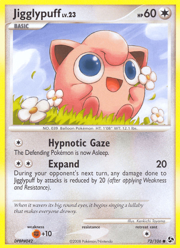 Jigglypuff Great Encounters card