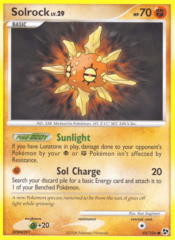 Solrock Great Encounters card