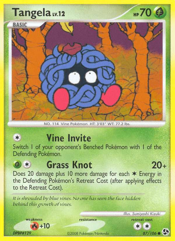 Tangela Great Encounters card