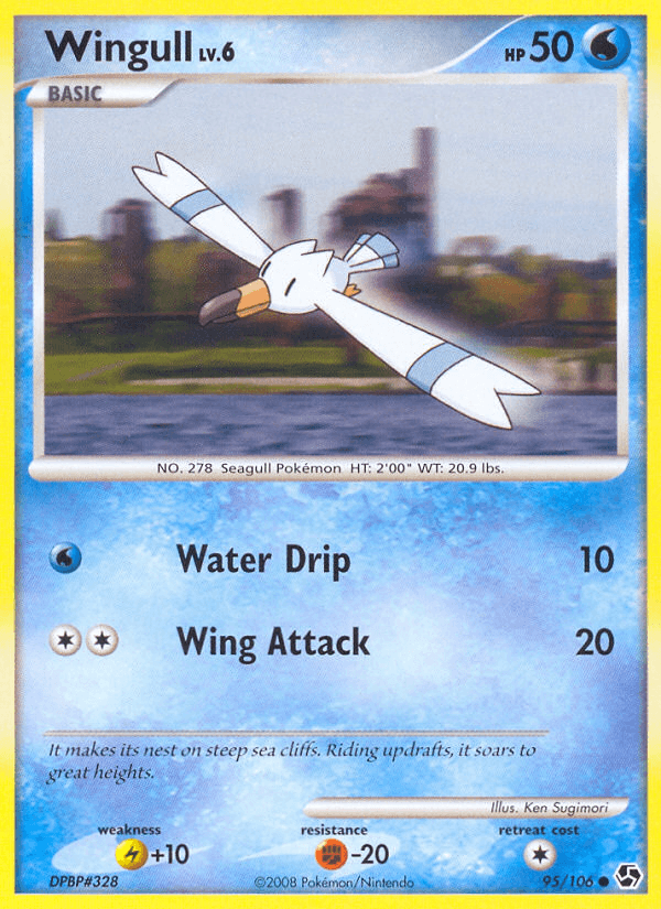 Wingull Great Encounters card