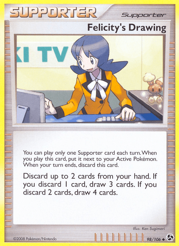 Felicity's Drawing Great Encounters card
