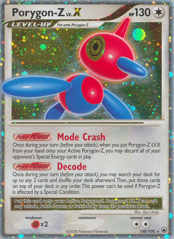 Porygon-Z LV.X Majestic Dawn card