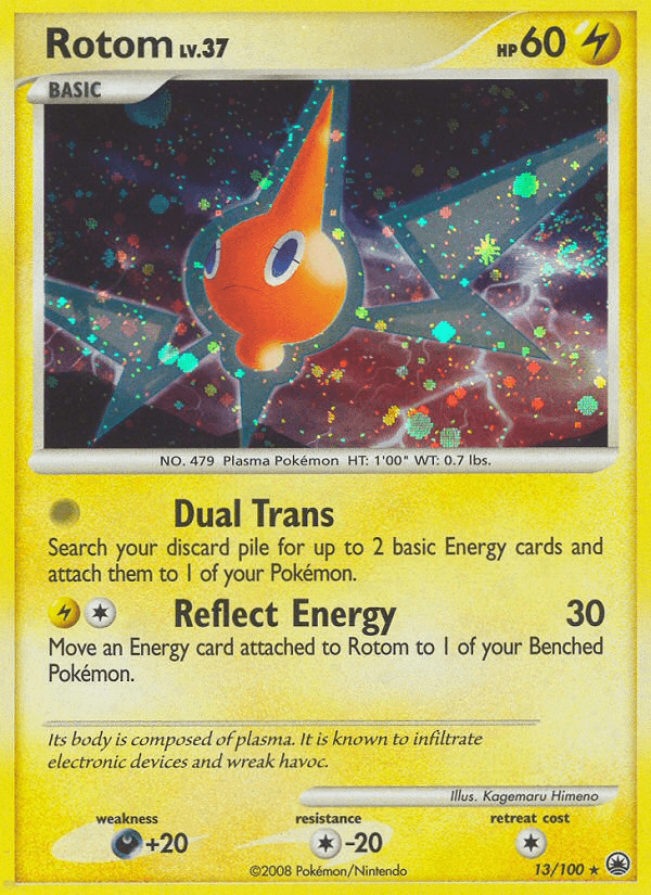 Rotom Majestic Dawn card