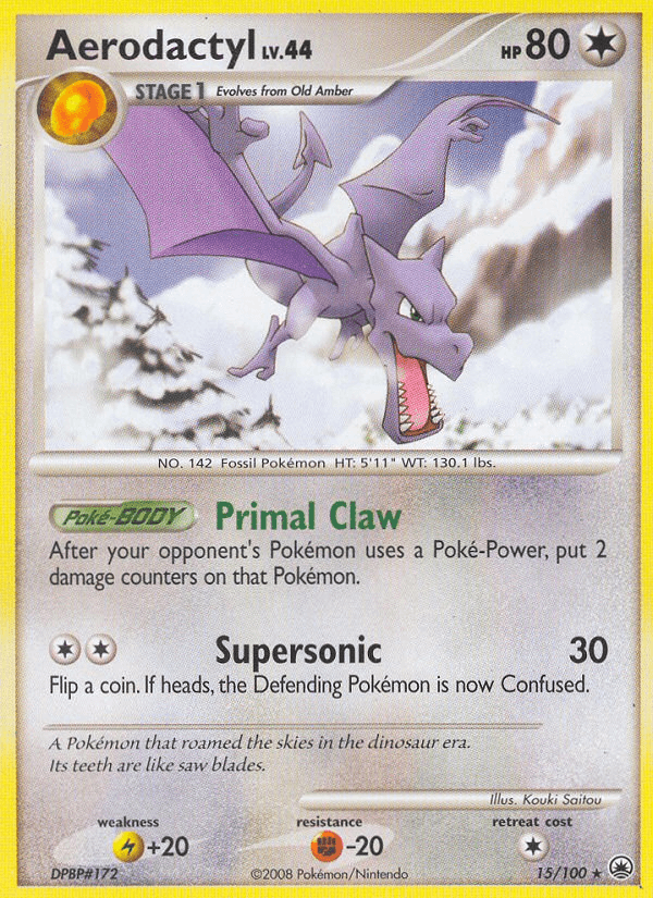 Aerodactyl Majestic Dawn card