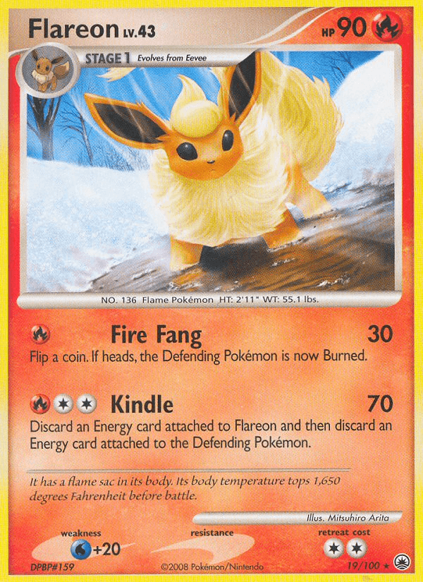 Flareon Majestic Dawn card