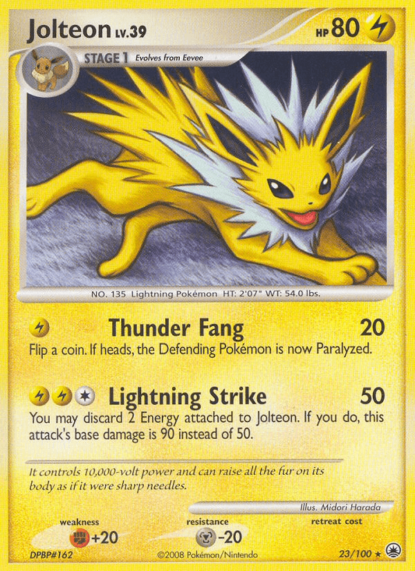 Jolteon Majestic Dawn card