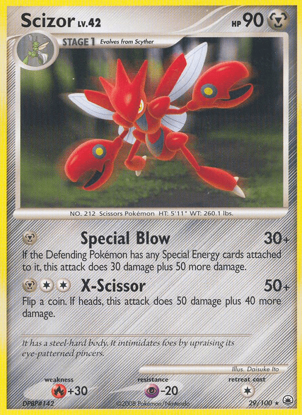 Scizor Majestic Dawn card