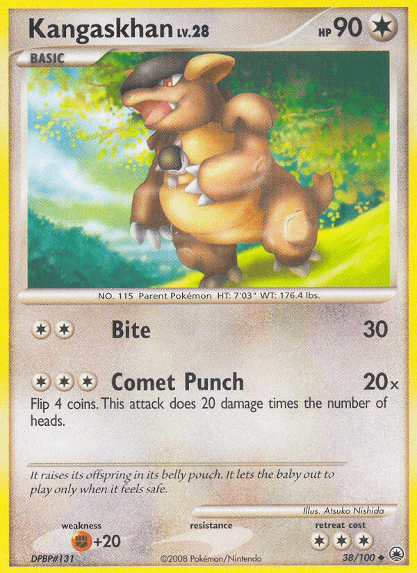 Kangaskhan Majestic Dawn card