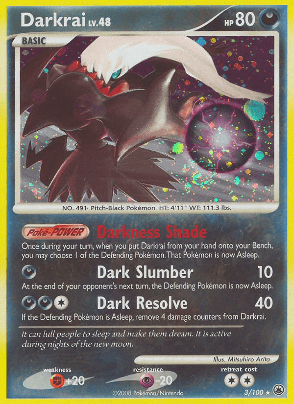 Darkrai Majestic Dawn card