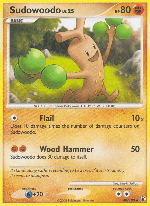 Sudowoodo Majestic Dawn card