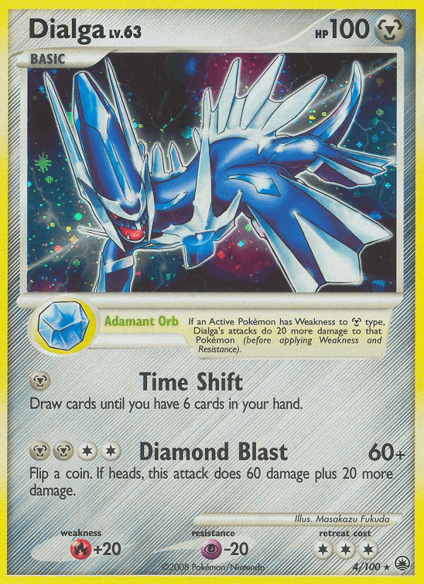 Dialga Majestic Dawn card