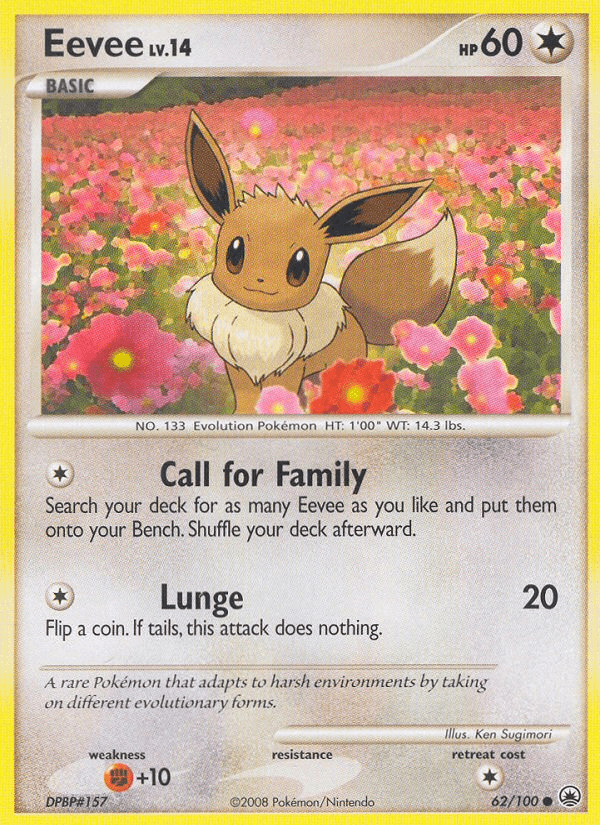 Eevee Majestic Dawn card