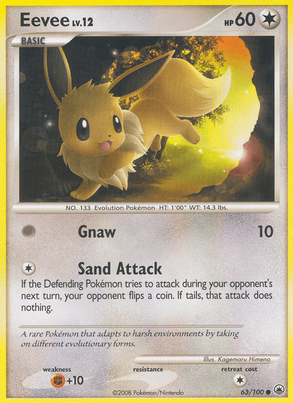 Eevee Majestic Dawn card