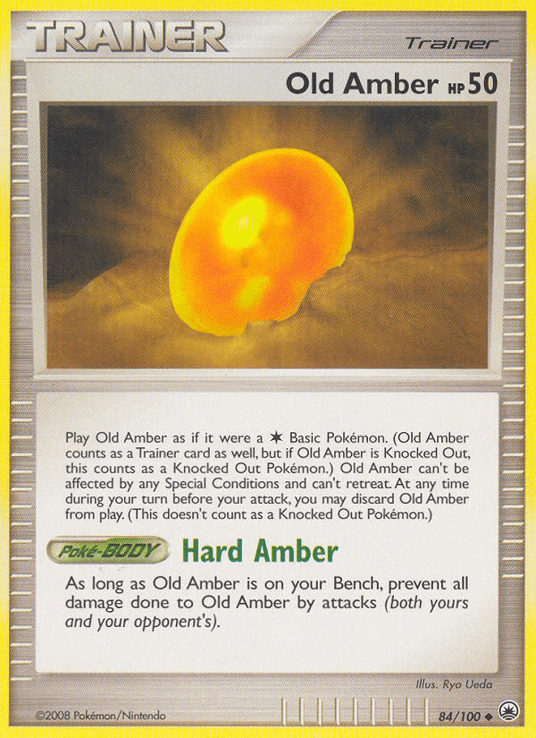 Old Amber Majestic Dawn card