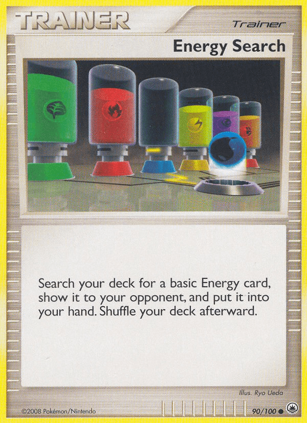 Energy Search Majestic Dawn card