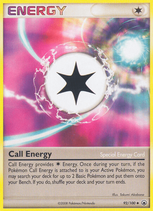 Call Energy Majestic Dawn card