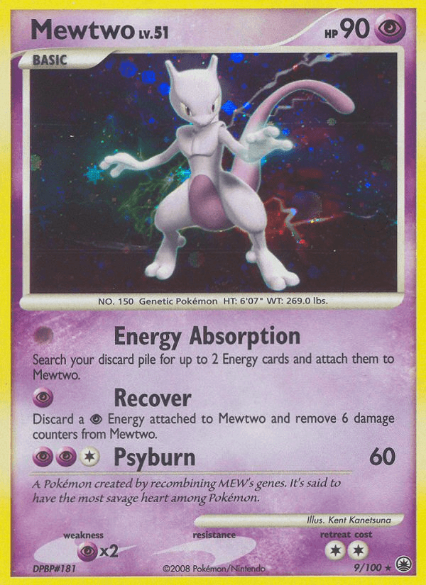 Mewtwo Majestic Dawn card