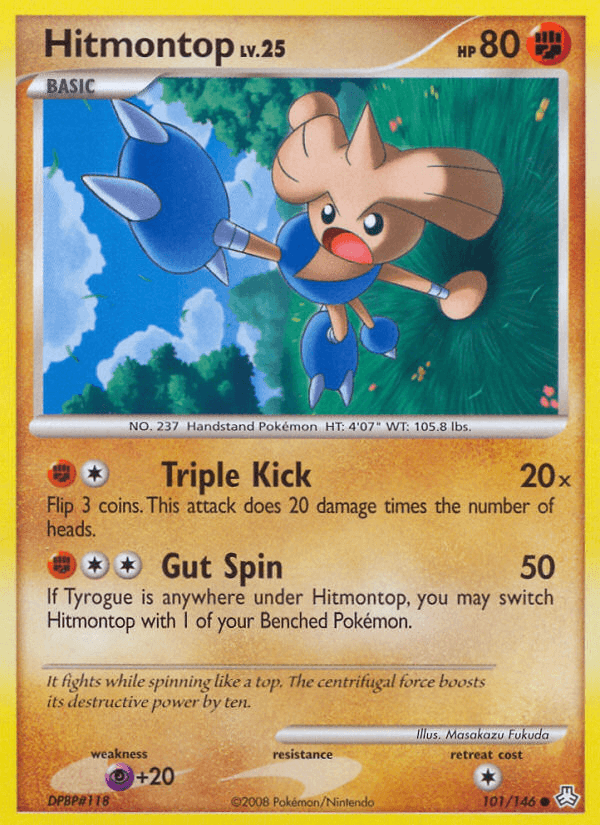 Hitmontop Legends Awakened card