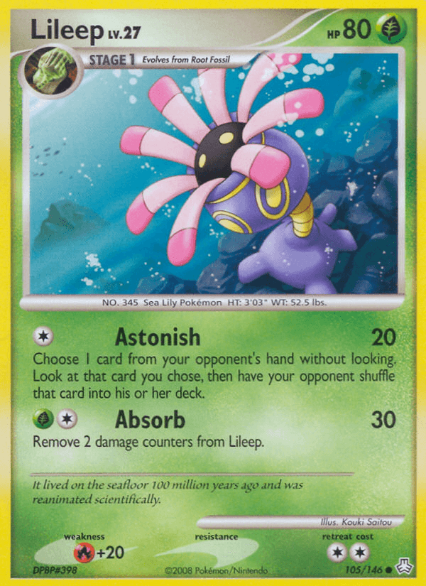 Lileep Legends Awakened card