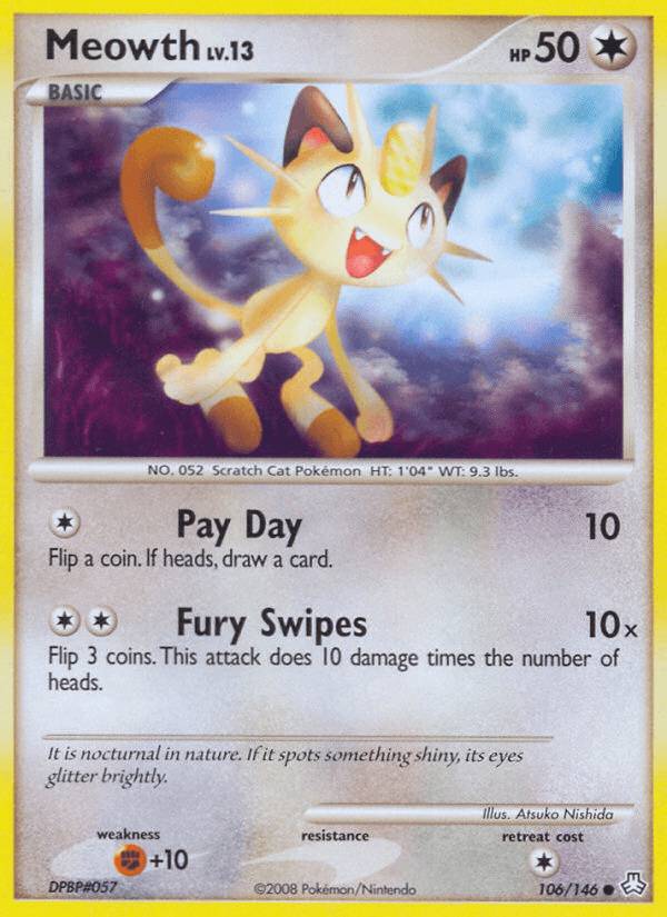 Meowth Legends Awakened card