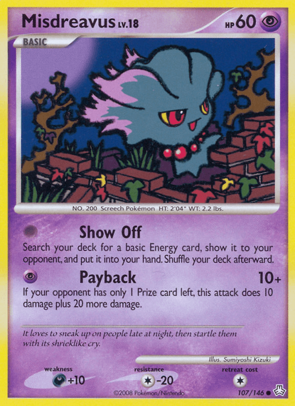Misdreavus Legends Awakened card