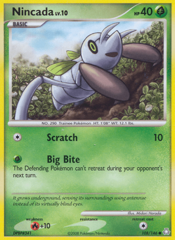 Nincada Legends Awakened card