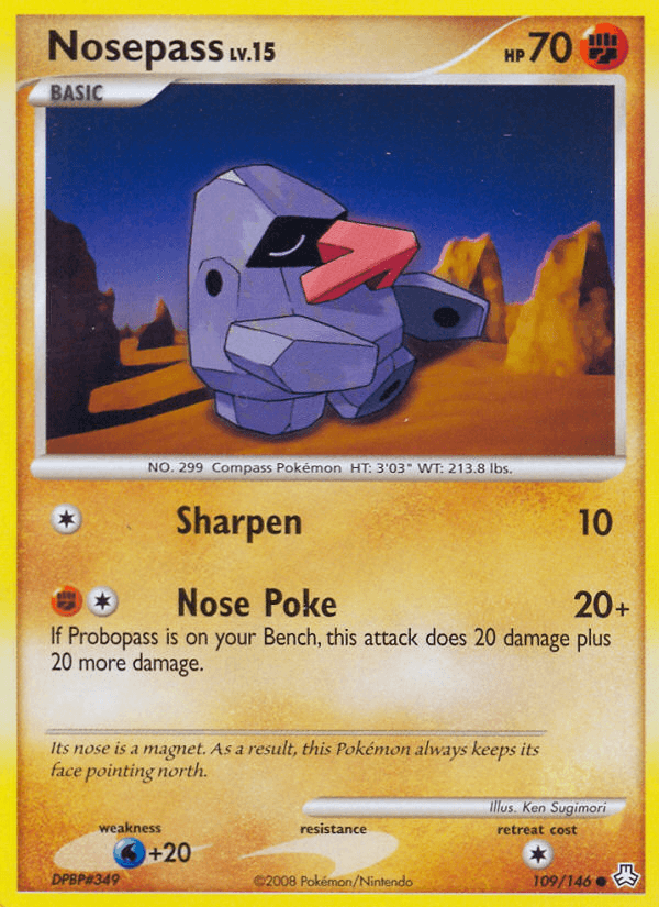 Nosepass Legends Awakened card