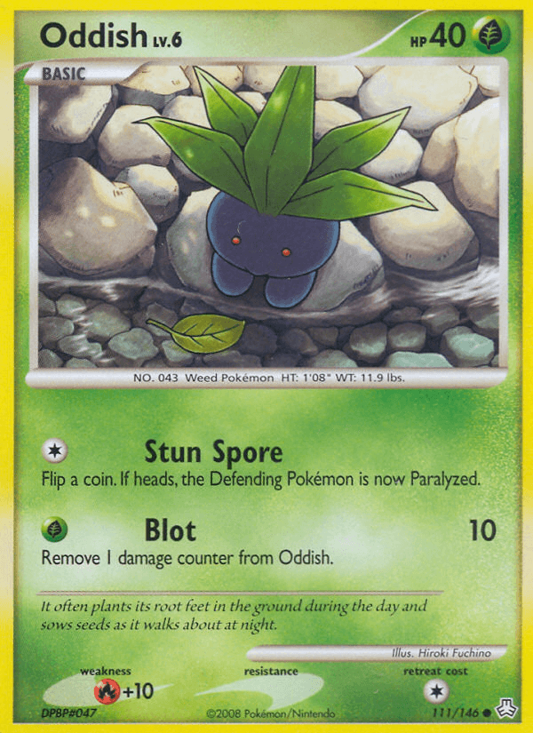 Oddish Legends Awakened card