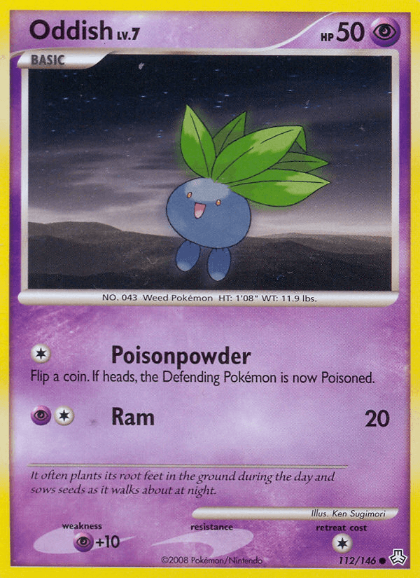 Oddish Legends Awakened card