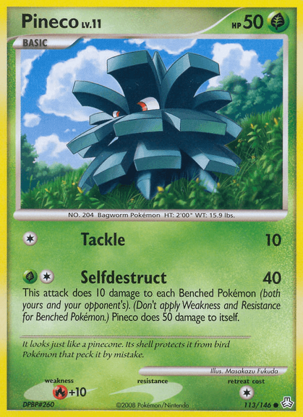 Pineco Legends Awakened card