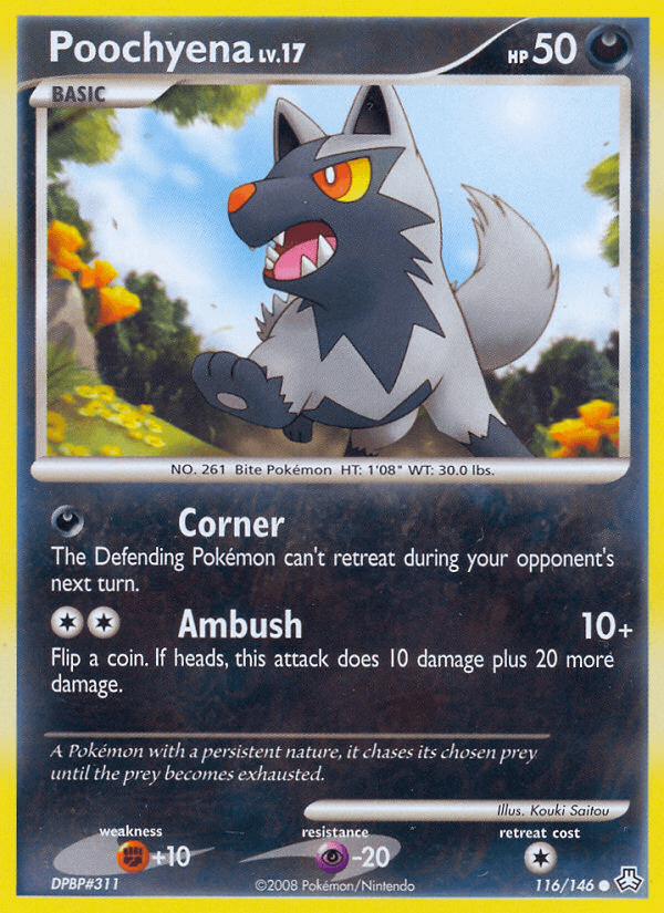 Poochyena Legends Awakened card