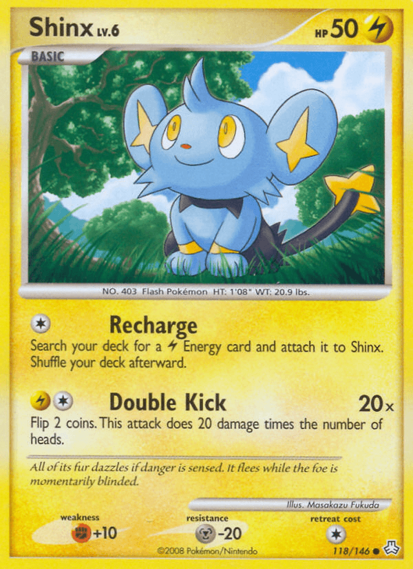 Shinx Legends Awakened card