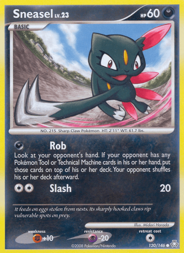 Sneasel Legends Awakened card