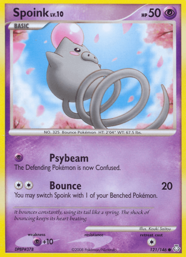 Spoink Legends Awakened card