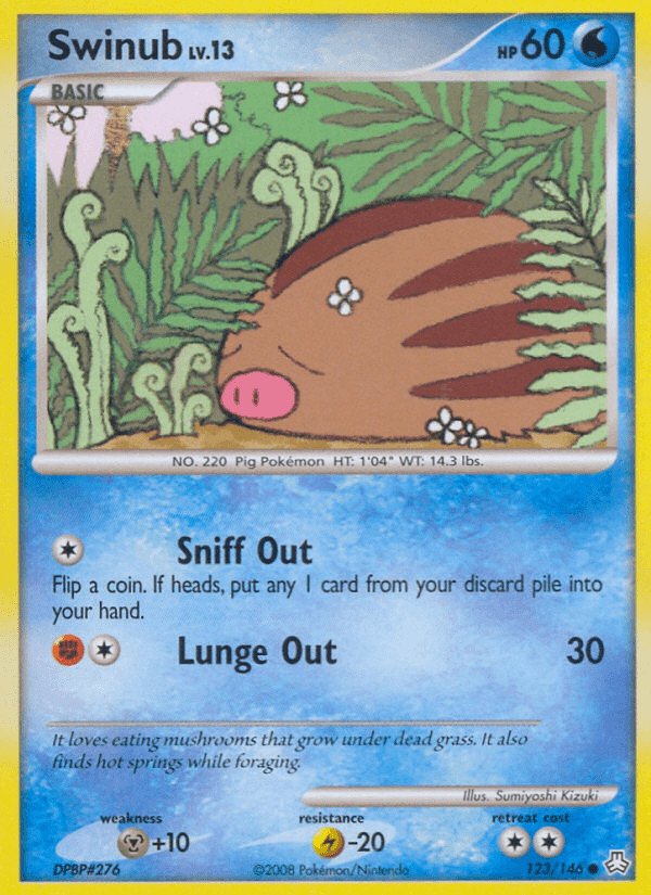 Swinub Legends Awakened card
