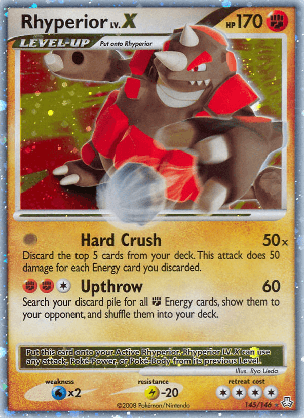 Rhyperior LV.X Legends Awakened card