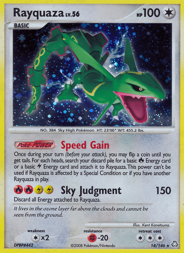 Rayquaza Legends Awakened card