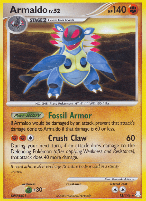 Armaldo Legends Awakened card