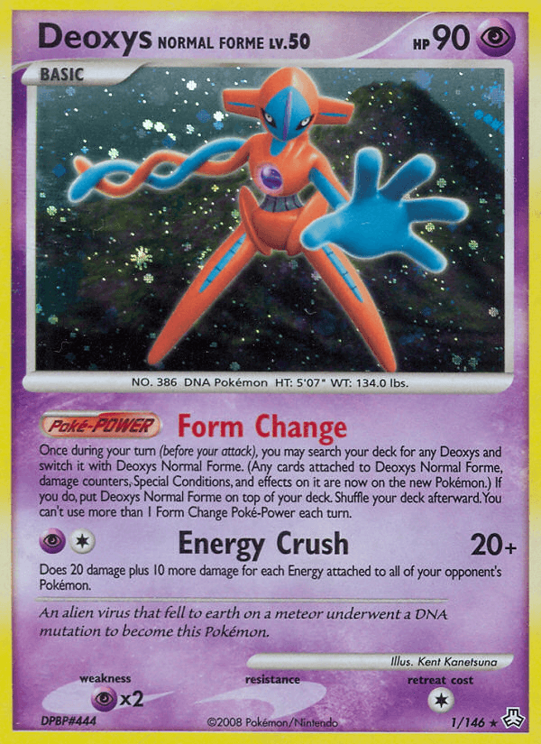Deoxys Normal Forme Legends Awakened card