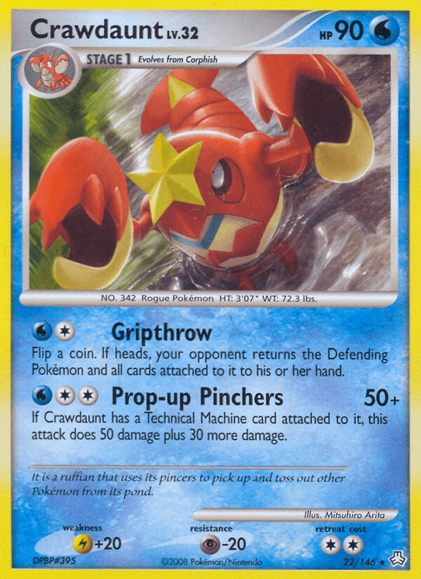 Crawdaunt Legends Awakened card
