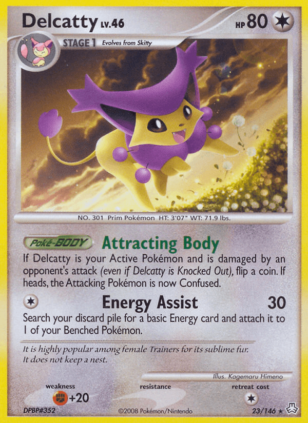 Delcatty Legends Awakened card
