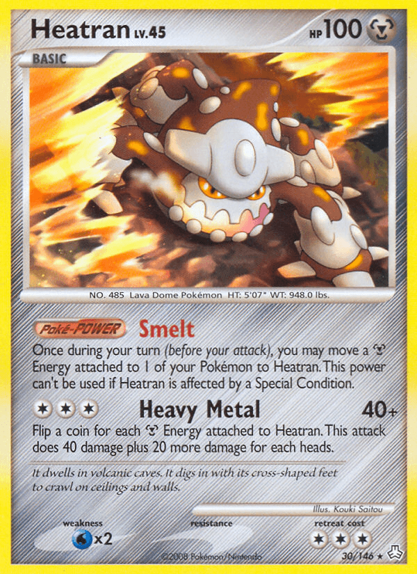 Heatran Legends Awakened card