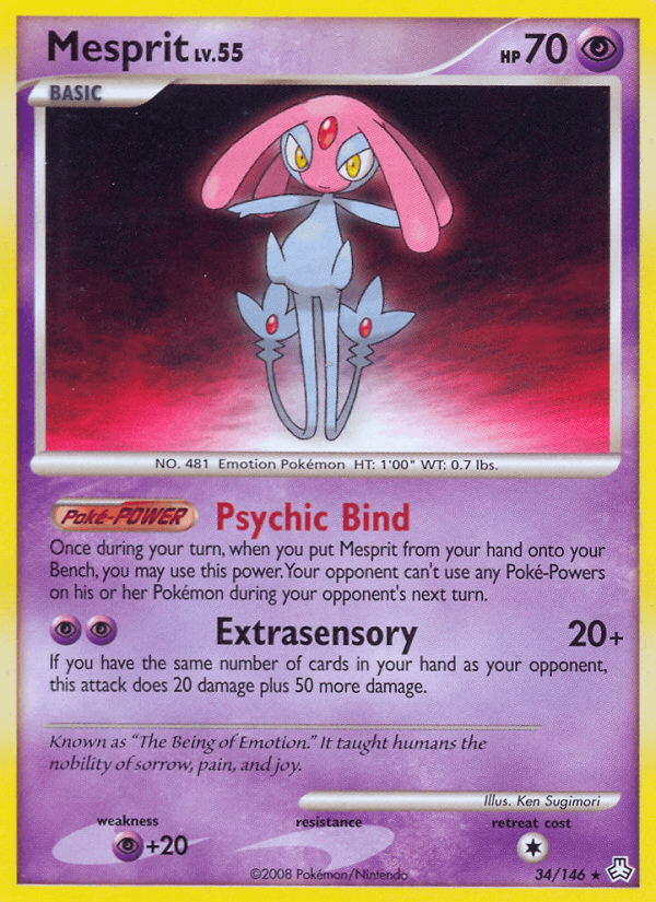 Mesprit Legends Awakened card