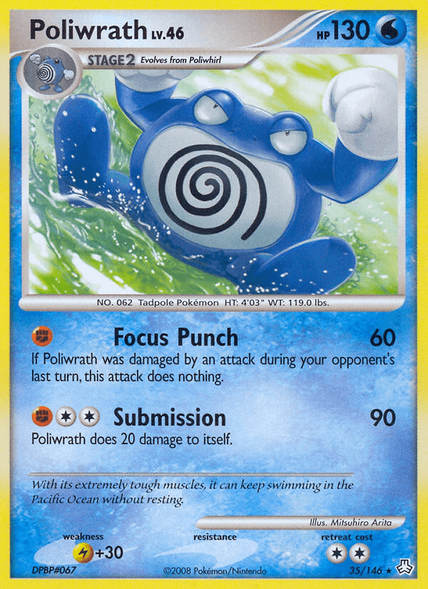 Poliwrath Legends Awakened card