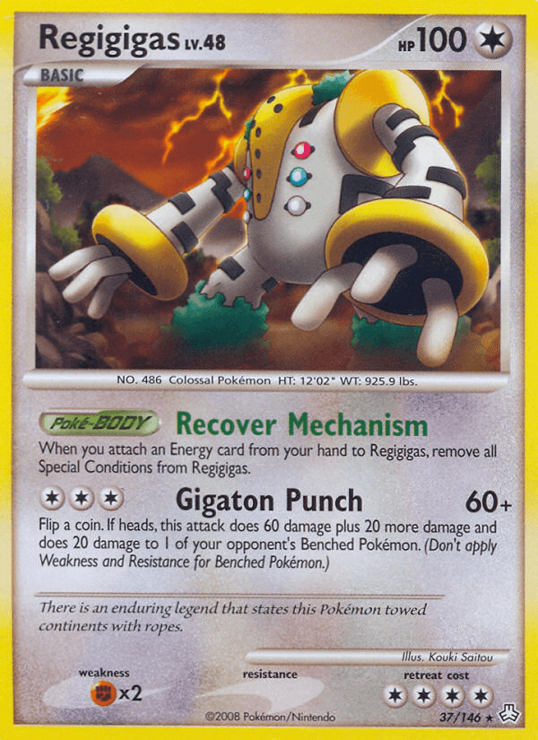 Regigigas Legends Awakened card