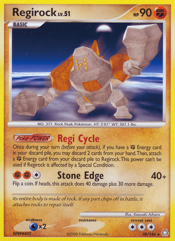 Regirock Legends Awakened card