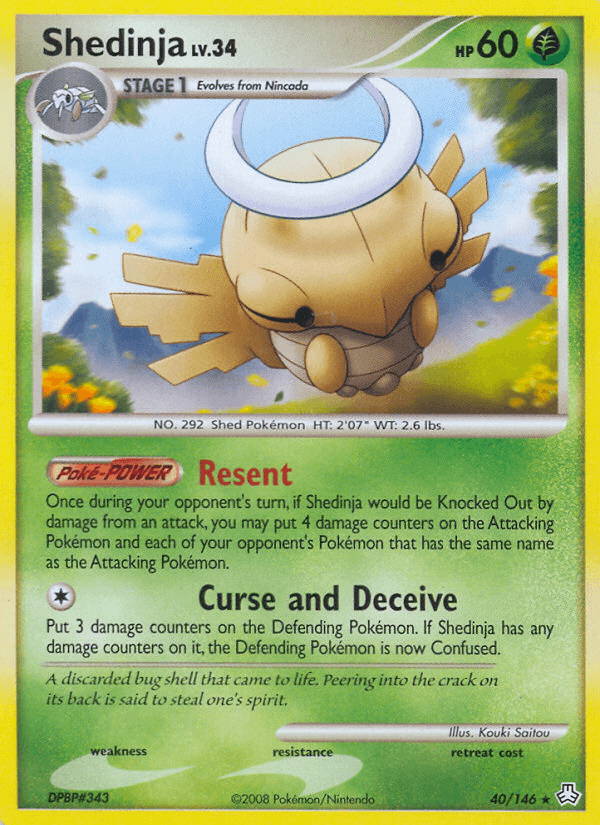 Shedinja Legends Awakened card